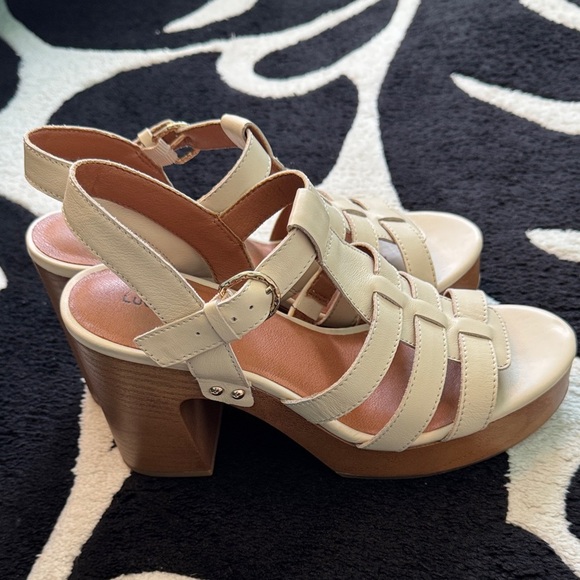 Brad new Lucky Brand Women's Tan Strappy Sandals - Picture 5 of 7